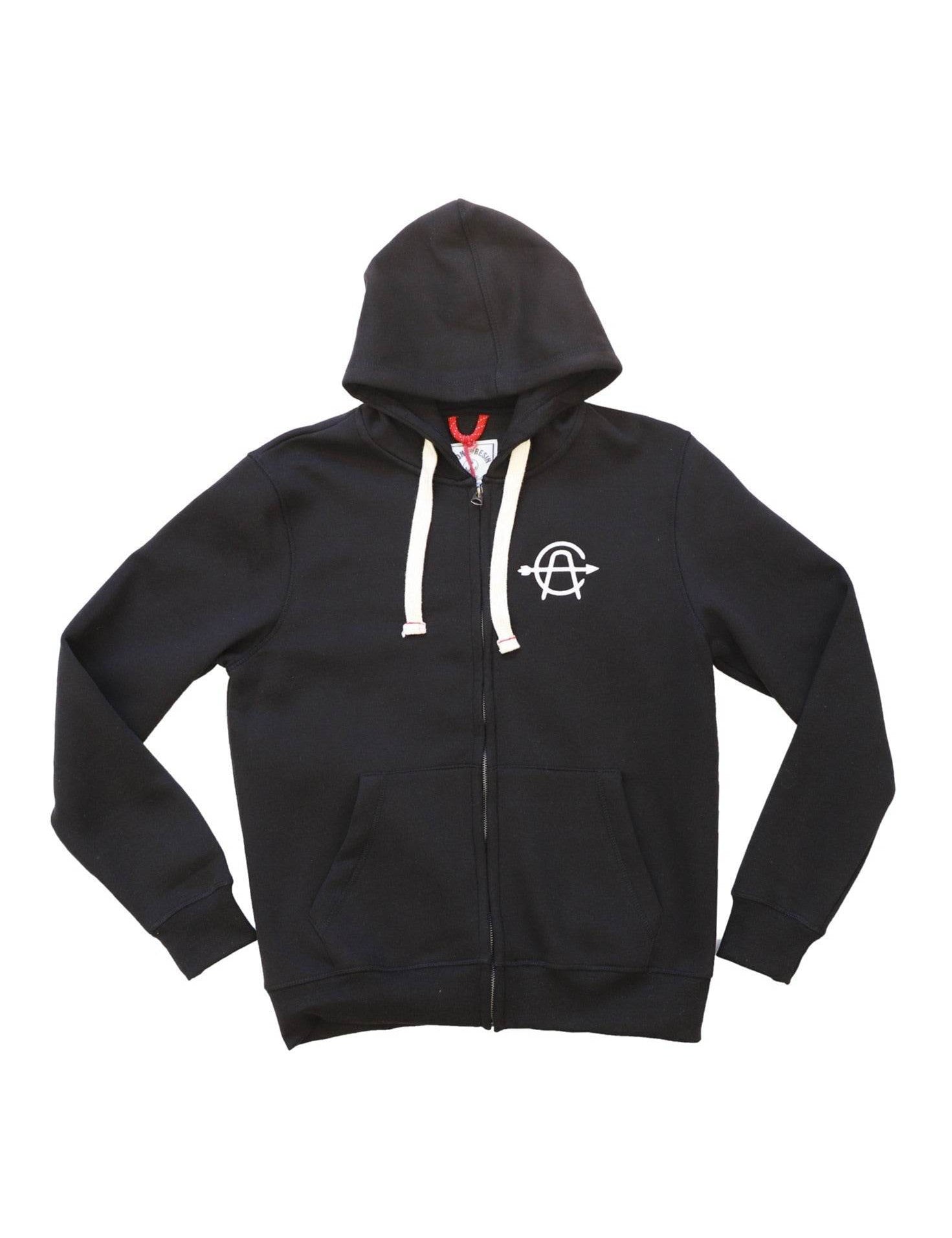 This zip hoodie fleece