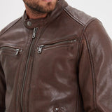 Gafino - Blouson cuir homme