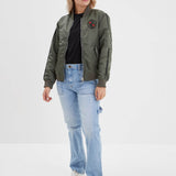 Valia - Bomber vintage femme