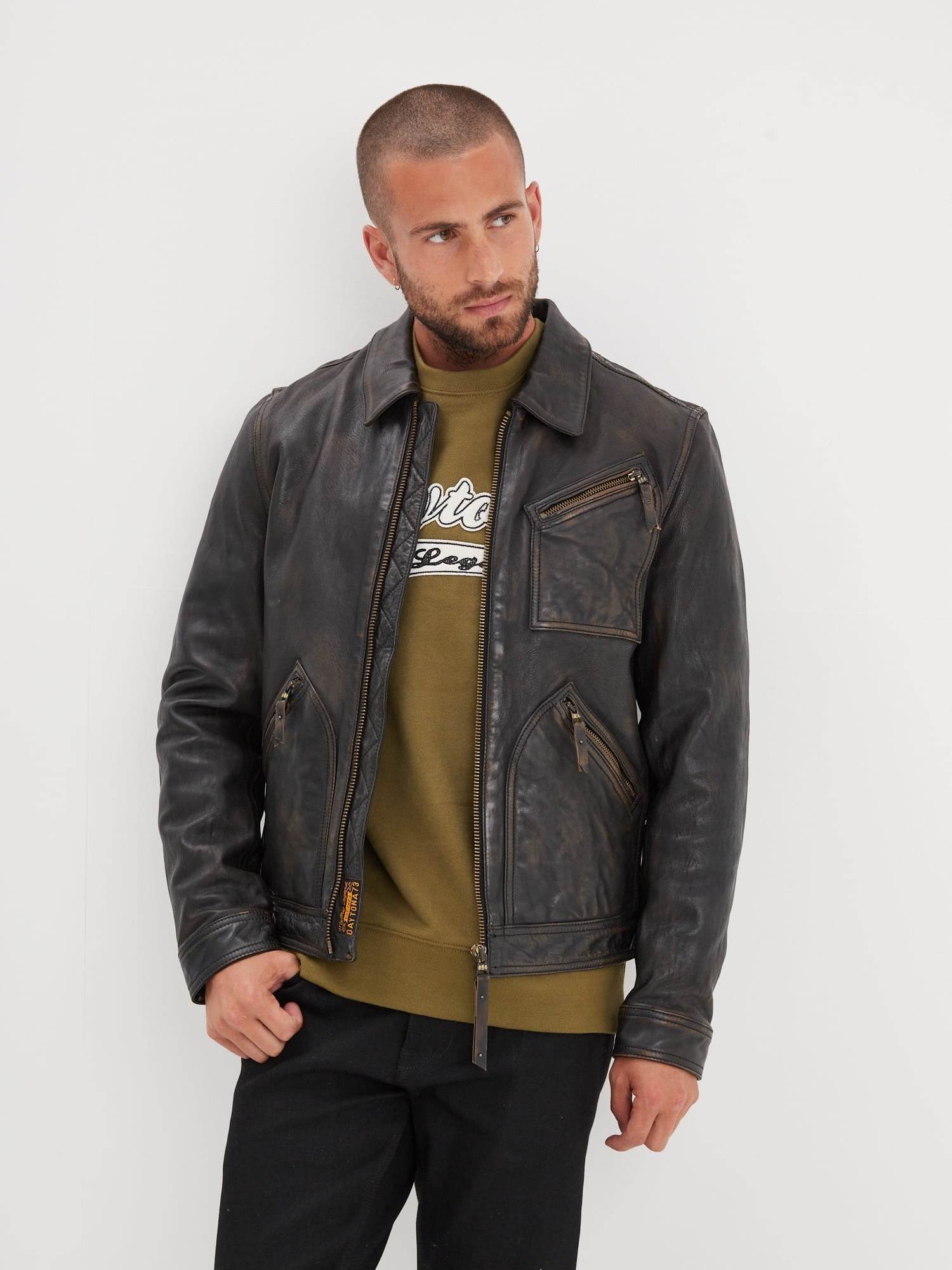 Veste Vintage Vetement Marque Blouson Bombers Vintage Style