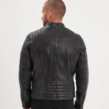 Starget - Blouson vintage cuir homme