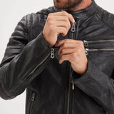 Starget - Blouson vintage cuir homme