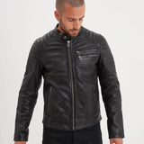 Starget - Blouson vintage cuir homme