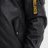 Redmond - Men's leather bomber jacket