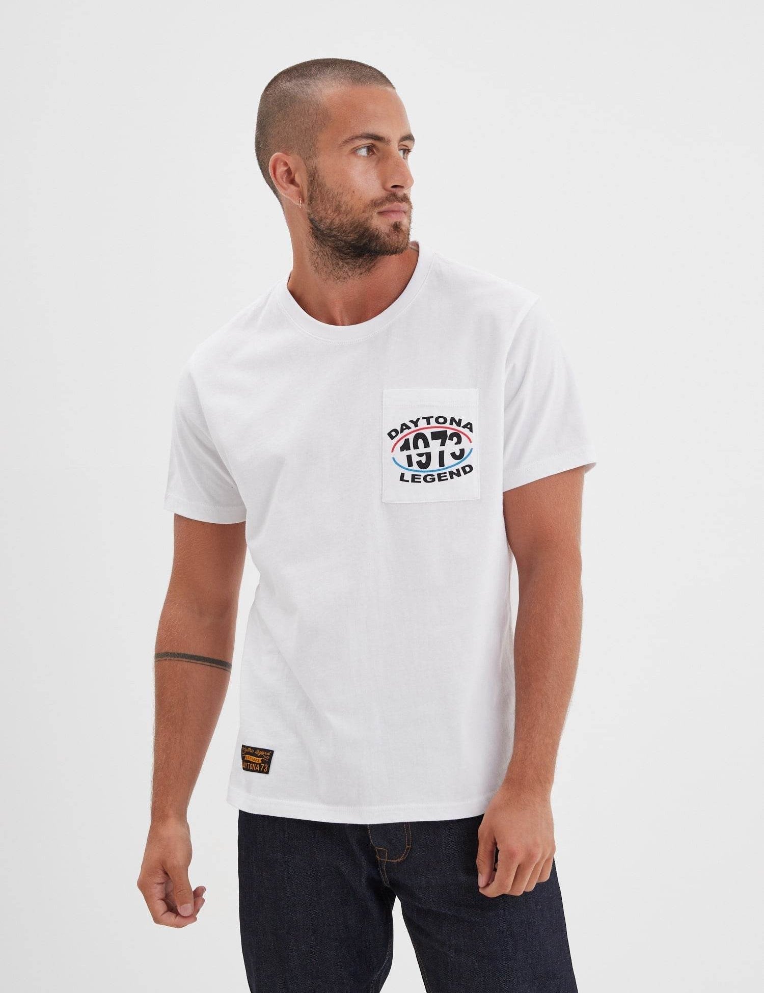 Salm - Men's Retro Motorcycle T-shirt