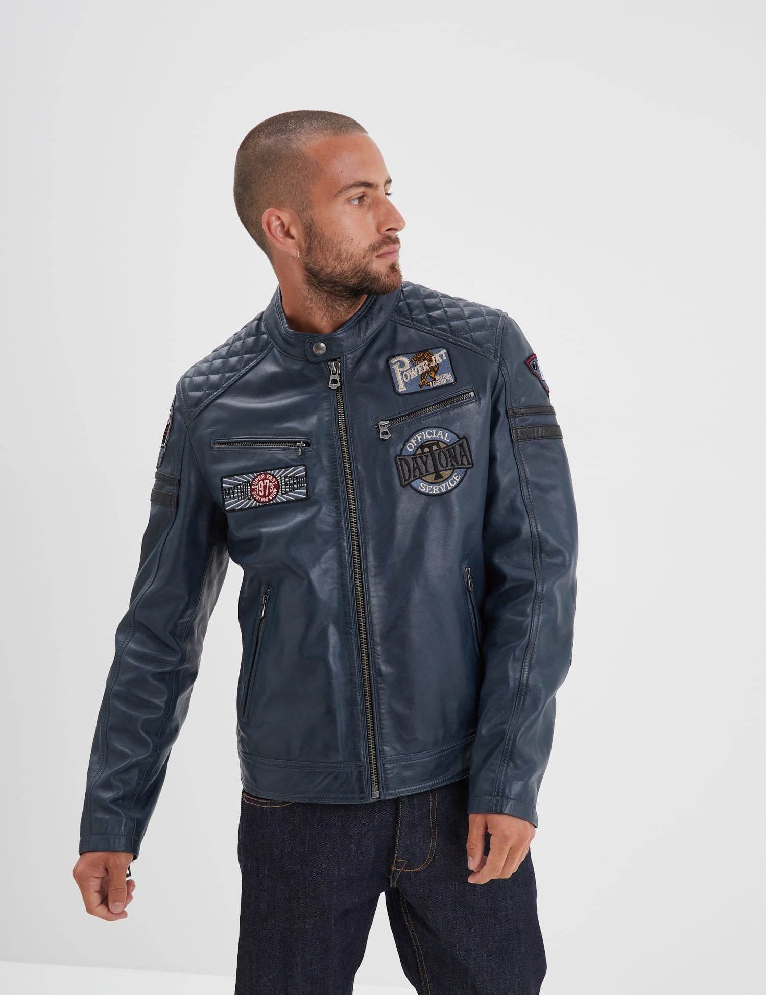 Walkor - Leather biker jacket