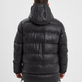 Withmire - Men's long leather down jacket