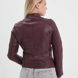 Jolya - Women's leather jacket