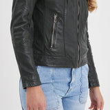 Jolya - Women's leather jacket