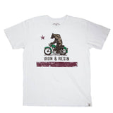 Moto bear - Men's textile T-shirt