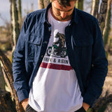 Moto bear - Men's textile T-shirt