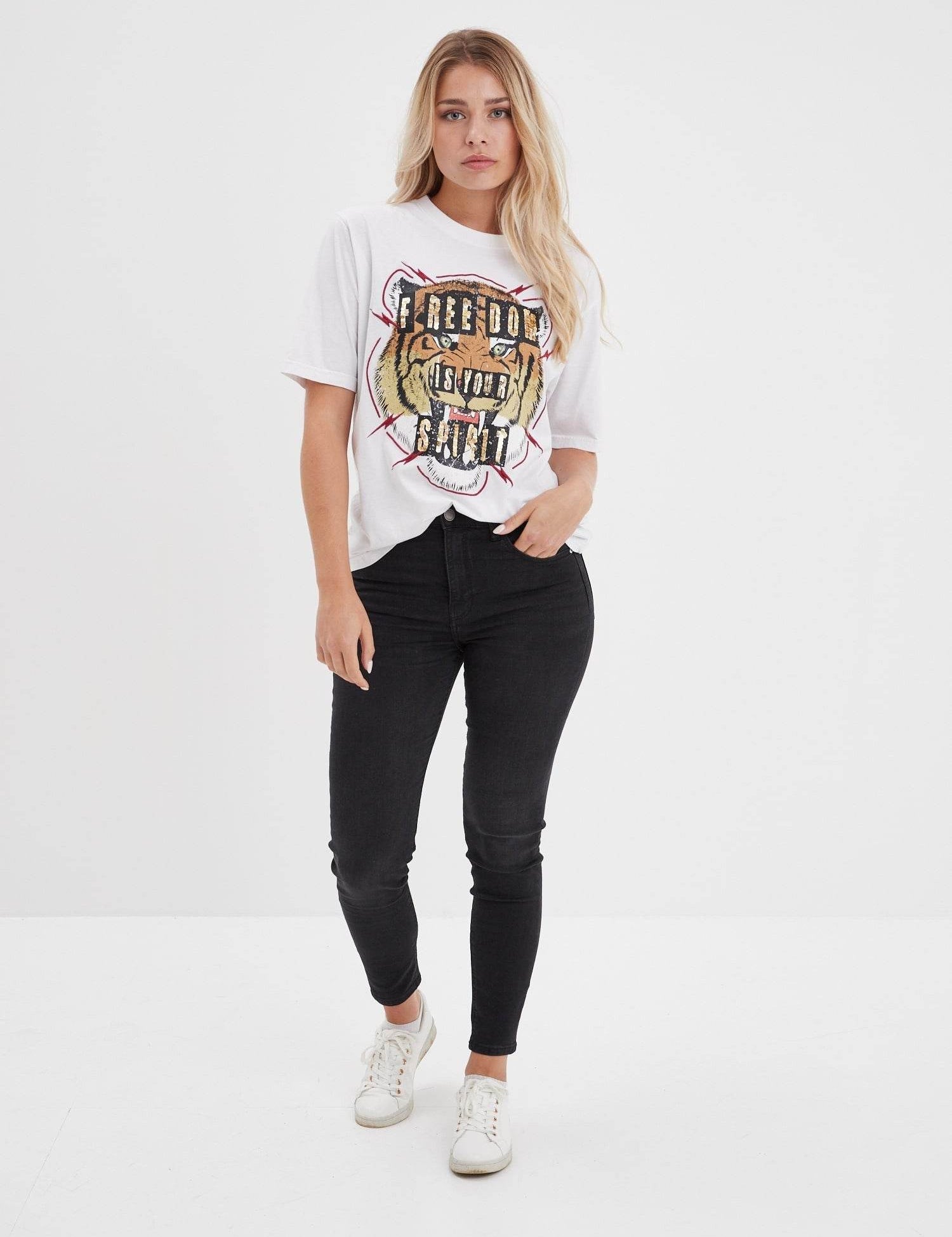Eleanor - Women's rock tiger t-shirt