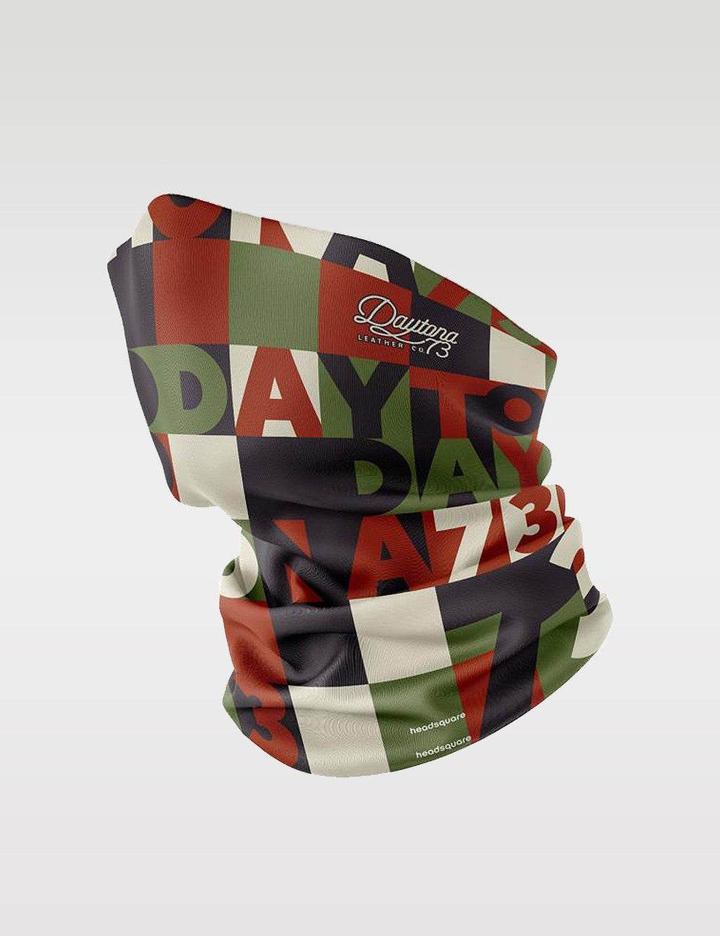 Neck warmer - Multicolored check pattern