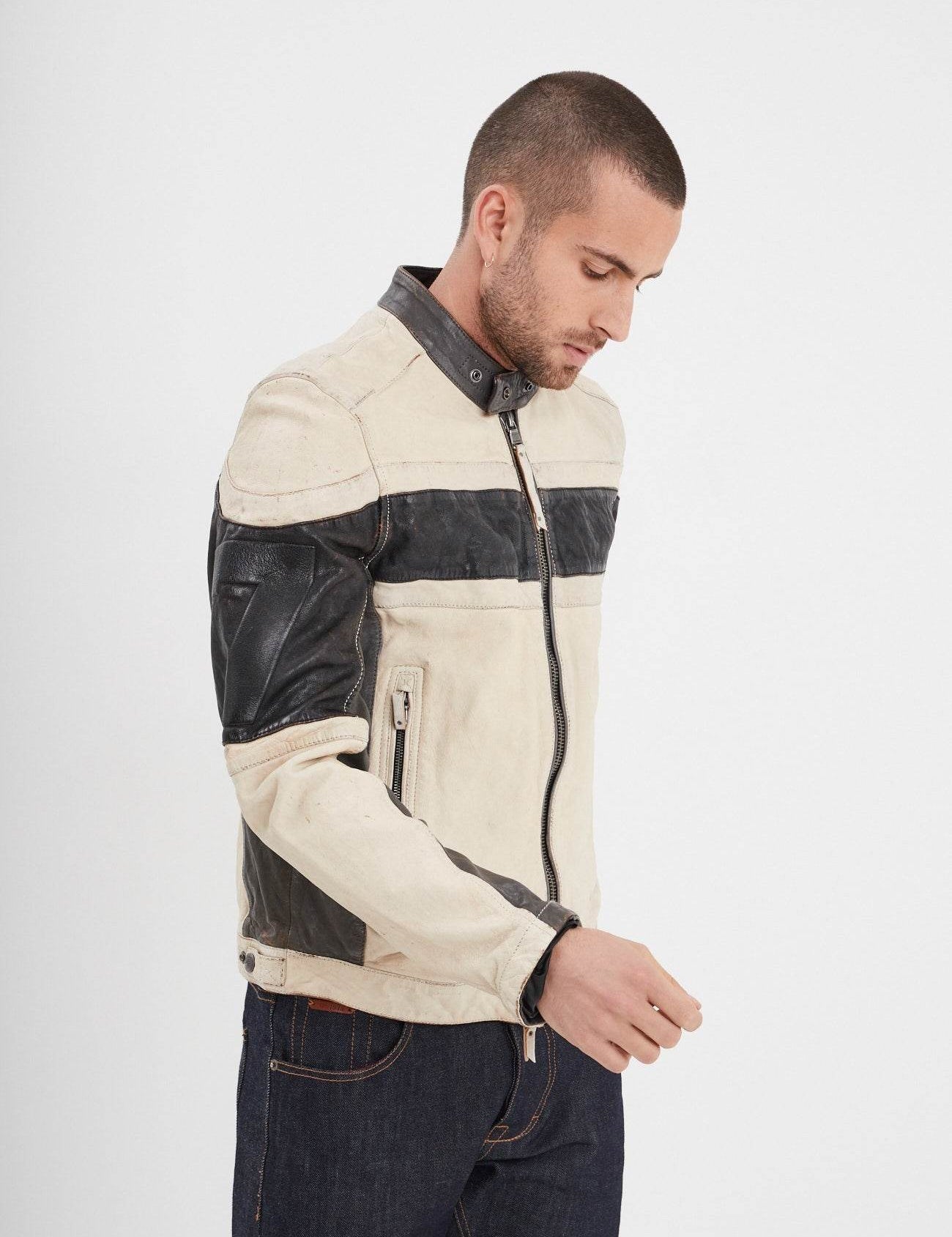 Borges - Blouson moto vintage