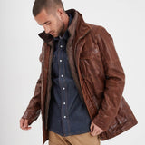 Rodeo - Men's leather jacket
