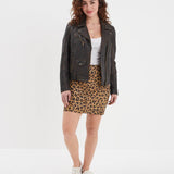 Carmen - Blouson cuir femme