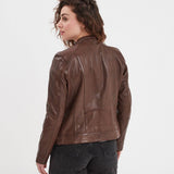 Jolya - Women's leather jacket