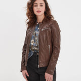 Jolya - Women's leather jacket