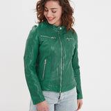 Jolya - Women's leather jacket