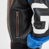 Racila - Women's oversized leather jacket