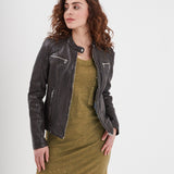 Jolya - Women's leather jacket