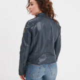 Wartbugy - Blouson moto vintage femme