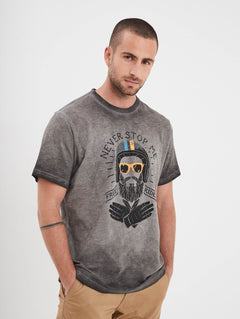 Free rider - Men's textile T-shirt
