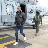 Blouson en cuir - Aéronautique navale