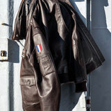 Blouson en cuir - Aéronautique navale