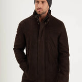 Balzac Madison - Brown men's leather jacket