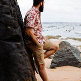 Cargo - Men's textile Bermuda shorts