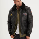 Blouson en cuir - Aéronautique navale