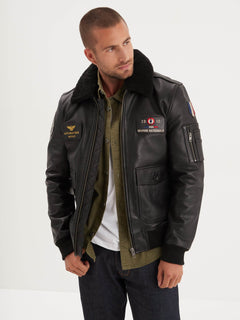 Leather jacket - Naval aviation