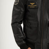 Blouson en cuir - Aéronautique navale