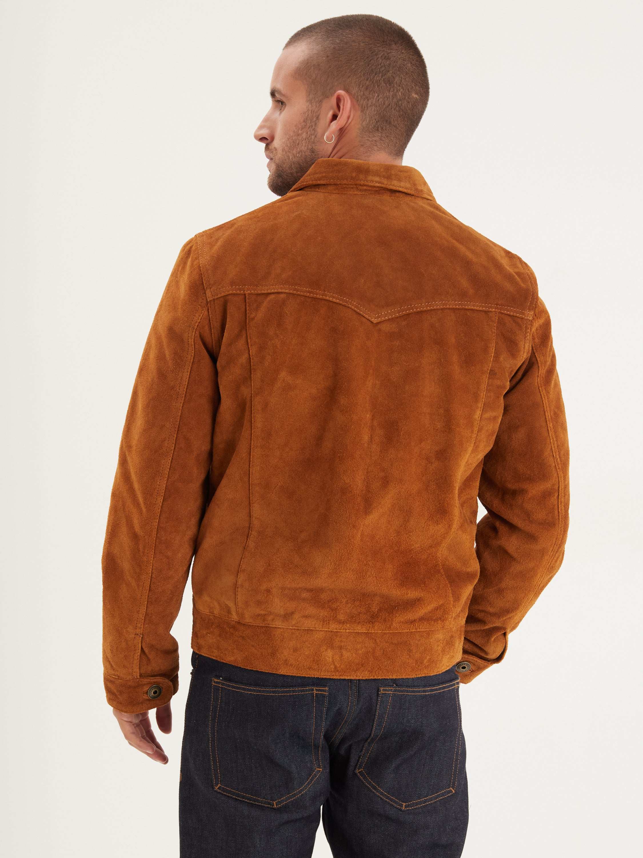 Douglas - Veste cuir de buffle