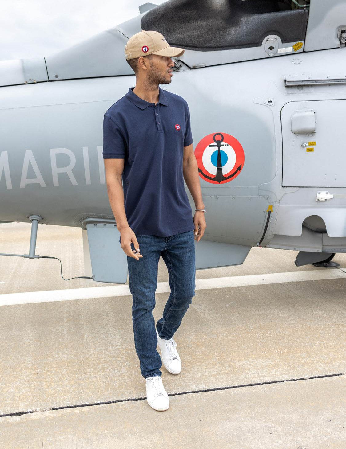 Aeronef - Naval aeronautical polo shirt