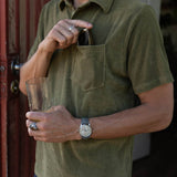 Terry polo