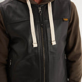 West road - Gilet cuir homme