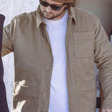 Corduroy worker jacket