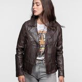 Juliette - Blouson cuir femme