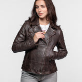 Juliette - Blouson cuir femme