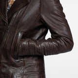 Juliette - Blouson cuir femme