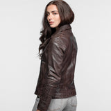 Juliette - Blouson cuir femme