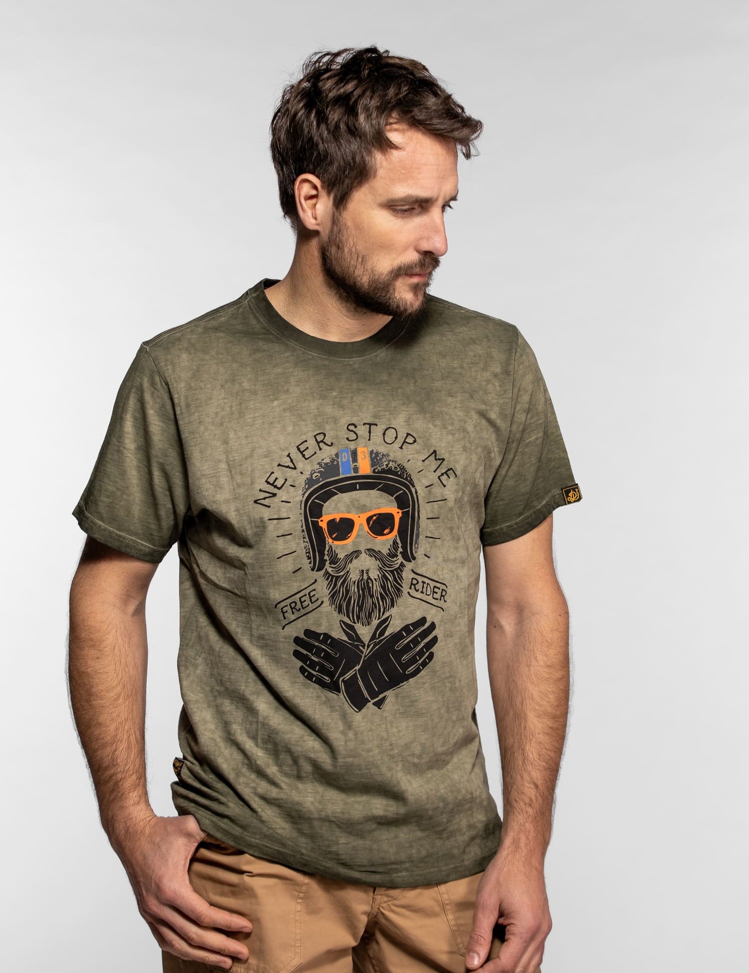 Free rider - Men's textile T-shirt