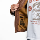 Starget - Blouson vintage cuir homme