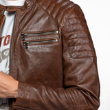 Starget - Blouson vintage cuir homme