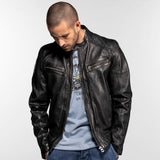 Collins - Men's leather jacket