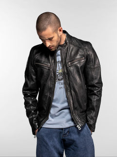 Collins - Men's leather jacket