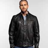 Collins - Men's leather jacket