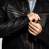 Collins - Men's leather jacket